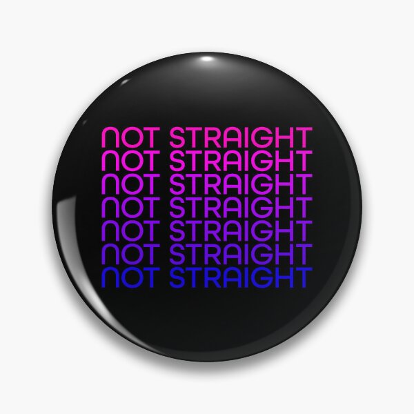 Item preview, Not Straight - Bisexual Flag Colors designed and sold by sillyjess.