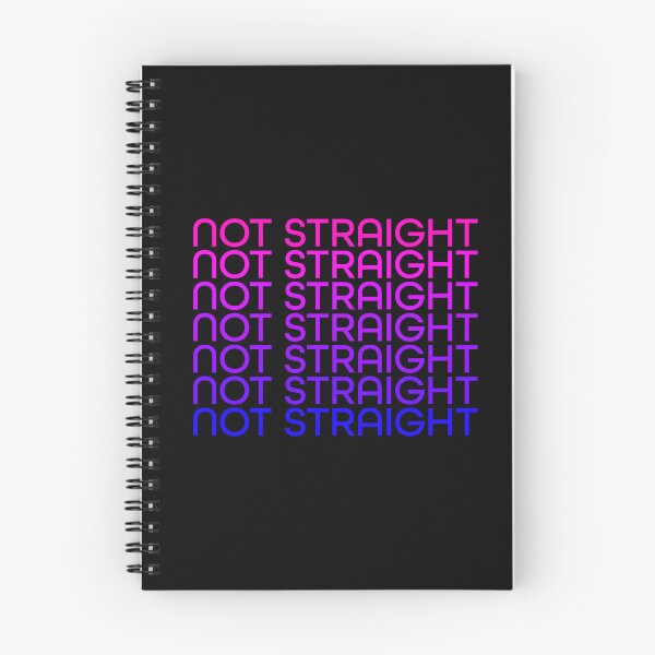 Item preview, Not Straight - Bisexual Flag Colors designed and sold by sillyjess.