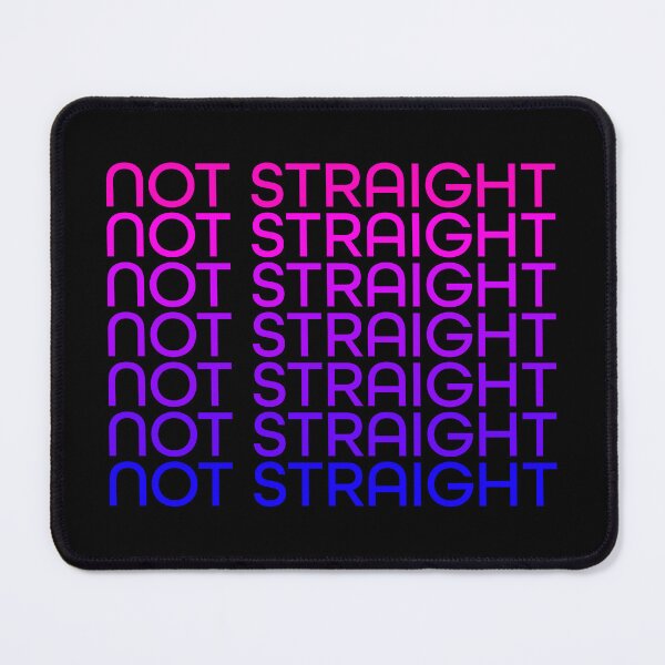 Item preview, Not Straight - Bisexual Flag Colors designed and sold by sillyjess.