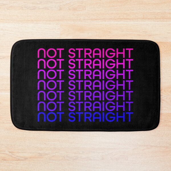 Item preview, Not Straight - Bisexual Flag Colors designed and sold by sillyjess.