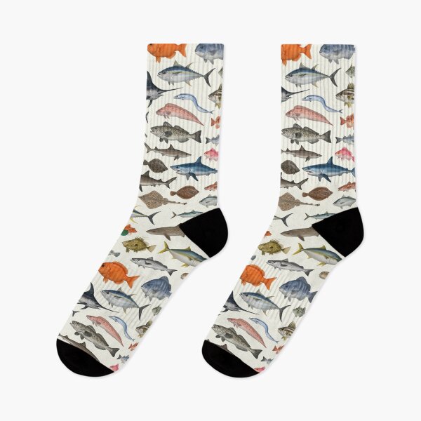 Item preview, Sea Fishes of New Zealand Retro Style Identification Chart designed and sold by kakarikihill.