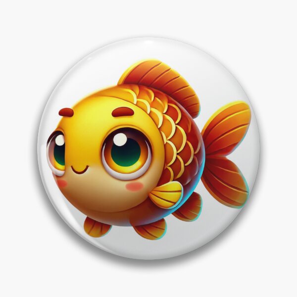 Item preview, Adorable Crucian Carp designed and sold by Sillytoe.