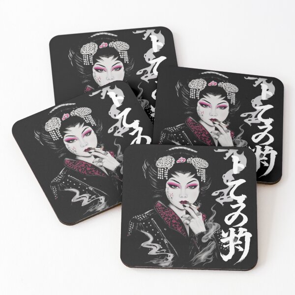 Item preview, Cyberpunk Geisha | Japanese Style Design designed and sold by Trike-G-Tees.