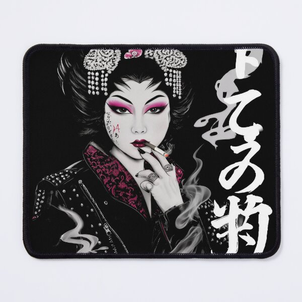 Item preview, Cyberpunk Geisha | Japanese Style Design designed and sold by Trike-G-Tees.