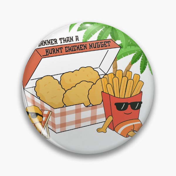 Item preview, Tanner Than A Burnt Chicken Nugget designed and sold by Wholesome Chaos.
