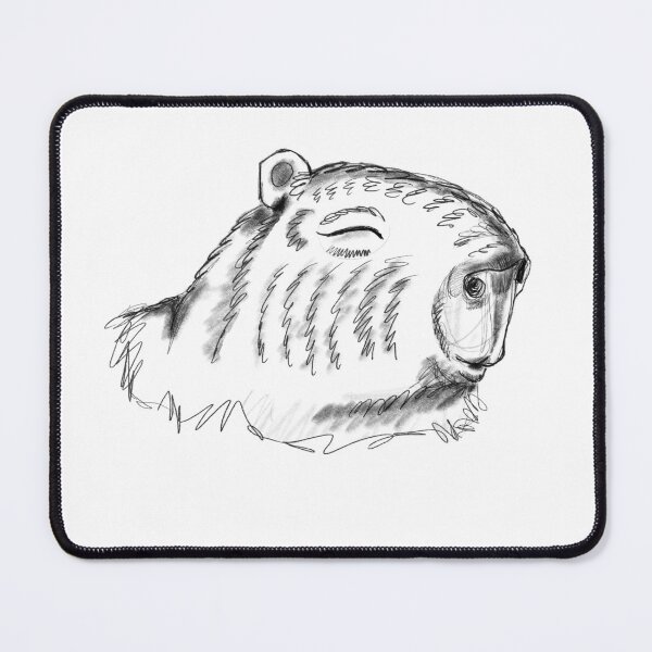Item preview, Smiling Capybara  designed and sold by penelopejade.