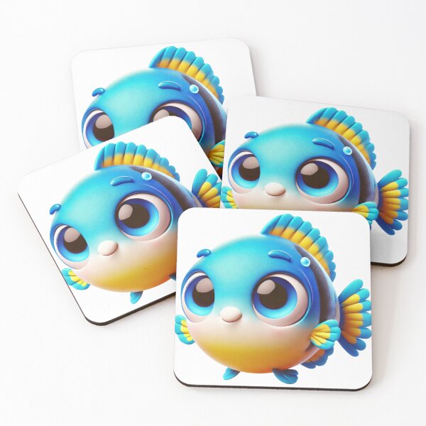 Item preview, Adorable Damselfish designed and sold by Sillytoe.