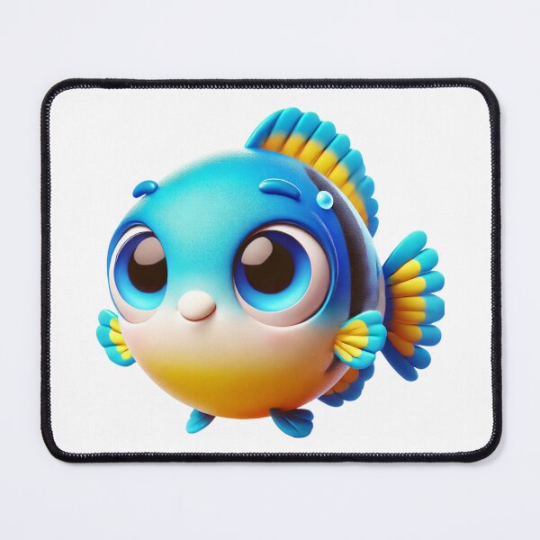 Item preview, Adorable Damselfish designed and sold by Sillytoe.