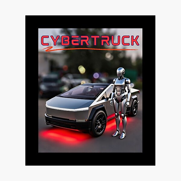 Item preview, Cybertruck Future Drive | Futuristic Electric Pickup Truck Design designed and sold by TEEJAMBOREE.
