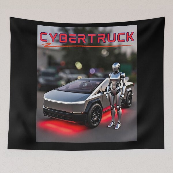 Item preview, Cybertruck Future Drive | Futuristic Electric Pickup Truck Design designed and sold by TEEJAMBOREE.