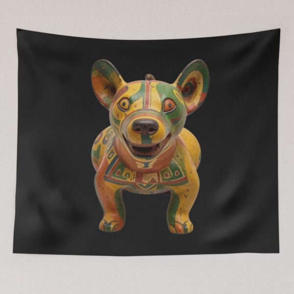 Item preview, Ancient Aztec Dog Sculpture designed and sold by Kirrindy Designs.