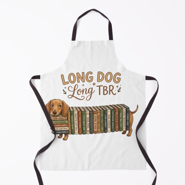 Item preview, Long Dog Long TBR - Book Lover Gift - Dachshund designed and sold by crcutler.