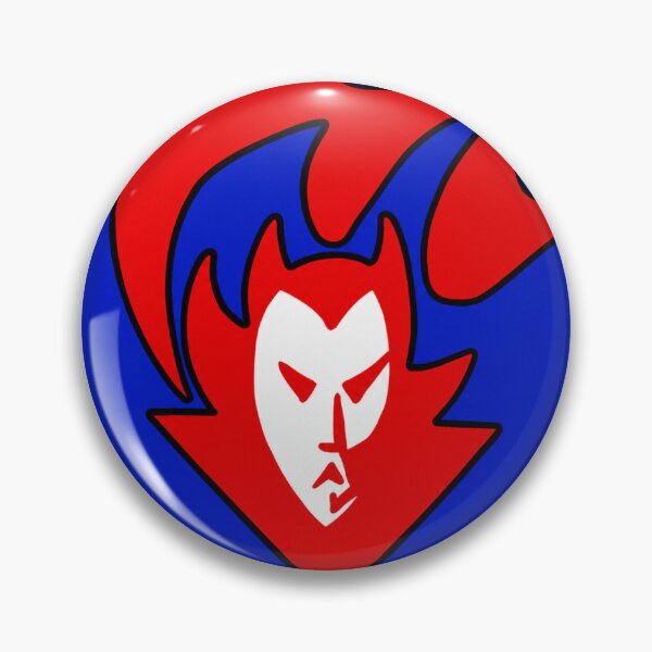 Item preview, Melbourne Demons AFL Retro Logo Mascot designed and sold by Luke Foran Sports Art.