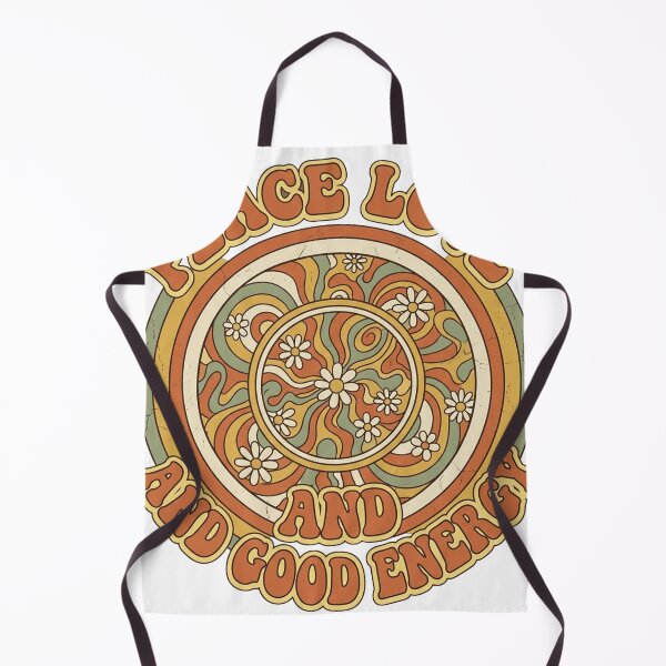Item preview, Peace Love and Good Energy Retro Groovy designed and sold by PlushFutura.