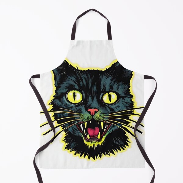 Item preview, Cursed Cat: Misaligned Cat with Crooked Smile Sticker designed and sold by Mercella-Inc.