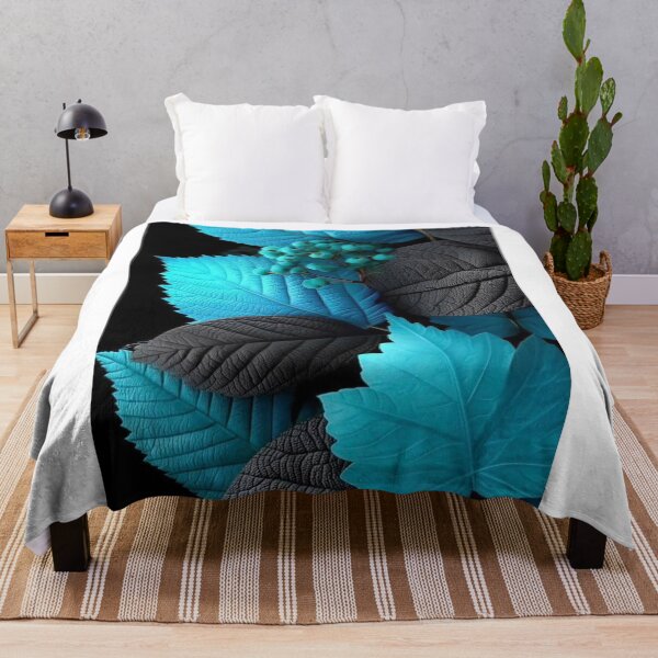 Item preview, Leafs black and blue fashion inspired Design designed and sold by KinG ReX Fashion .