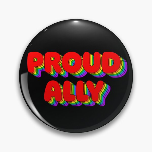 Item preview, Proud Ally - Rainbow designed and sold by sillyjess.