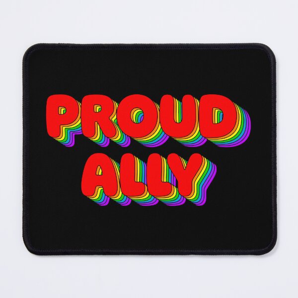 Item preview, Proud Ally - Rainbow designed and sold by sillyjess.