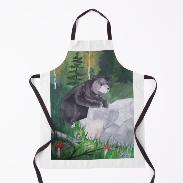 Item preview, Black Bear In The Forest designed and sold by Budibabe.
