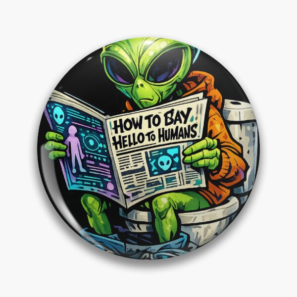 Item preview, How to say hello to humans. designed and sold by garcesrick.