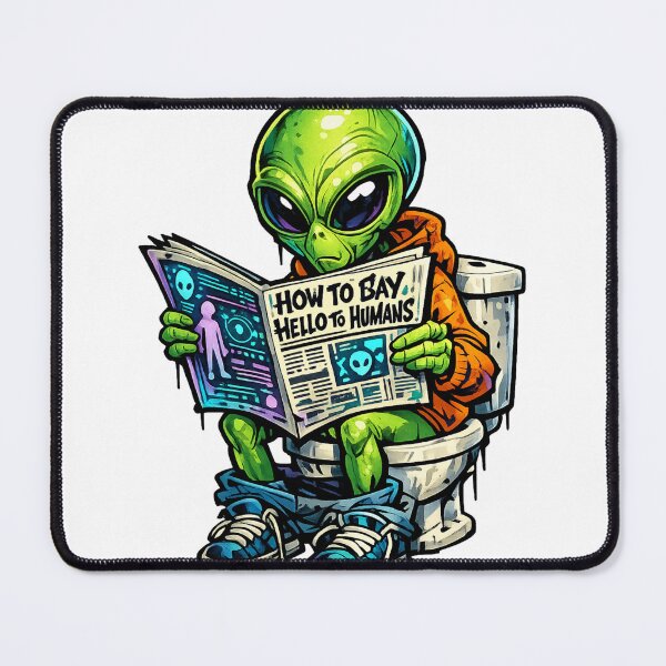 Item preview, How to say hello to humans. designed and sold by garcesrick.