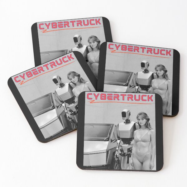 Artikelvorschau, Cybertruck Future Drive | Futuristisches Design für einen elektrischen Pickup entworfen und verkauft von TEEJAMBOREE.