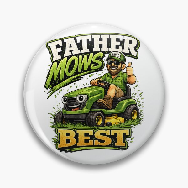 Item preview, Father Mows Best Funny Lawn Mower Dad | Father's Day Gardening Gift designed and sold by Wear Sculpt.