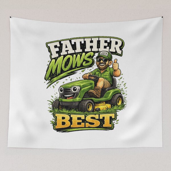 Item preview, Father Mows Best Funny Lawn Mower Dad | Father's Day Gardening Gift designed and sold by Wear Sculpt.