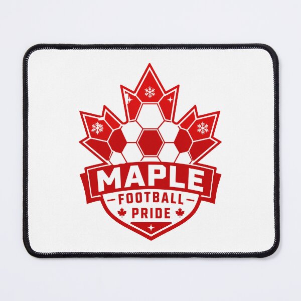 Item preview, Canada Soccer Pride Vintage Maple Leaf Football Shield Emblem designed and sold by Greemo03.