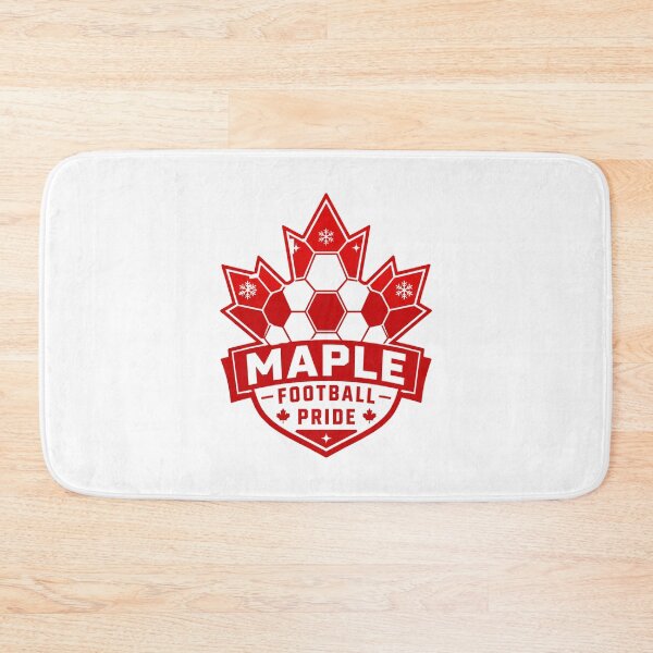 Item preview, Canada Soccer Pride Vintage Maple Leaf Football Shield Emblem designed and sold by Greemo03.