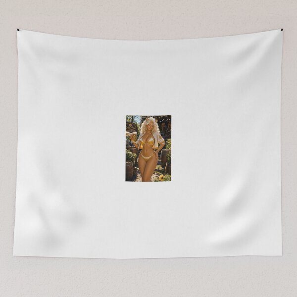 Item preview, Blonde Girl with Beer at Golden Pour Festival designed and sold by CathryneDelamort.