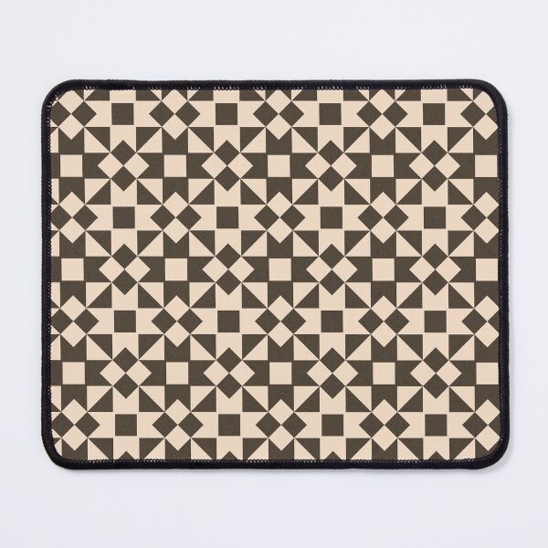 Item preview, Black and White Diamond Saw Star Pattern designed and sold by YesButNo Design.