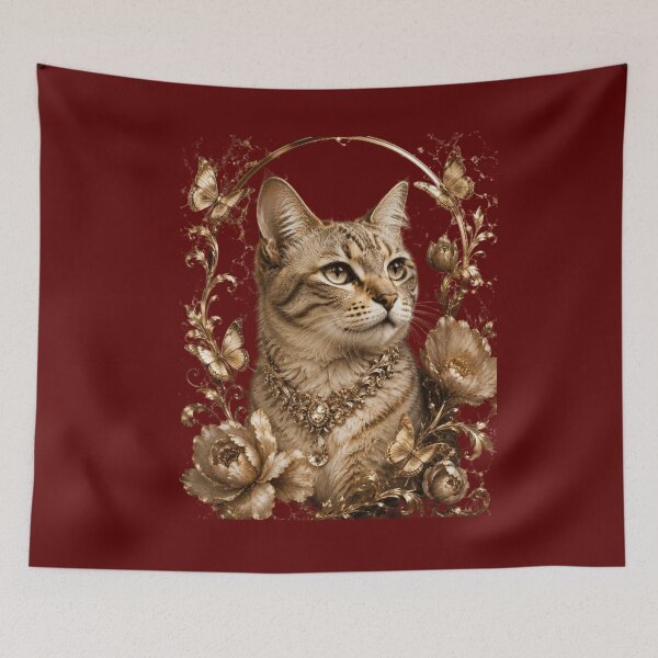 Item preview, Princess Amber Cat | by Rawafi Art designed and sold by Rawafi Art Studio.