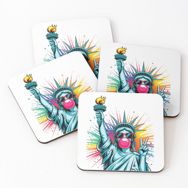 Item preview, Statue of Liberty chewing gum designed and sold by BuxomBabe21.