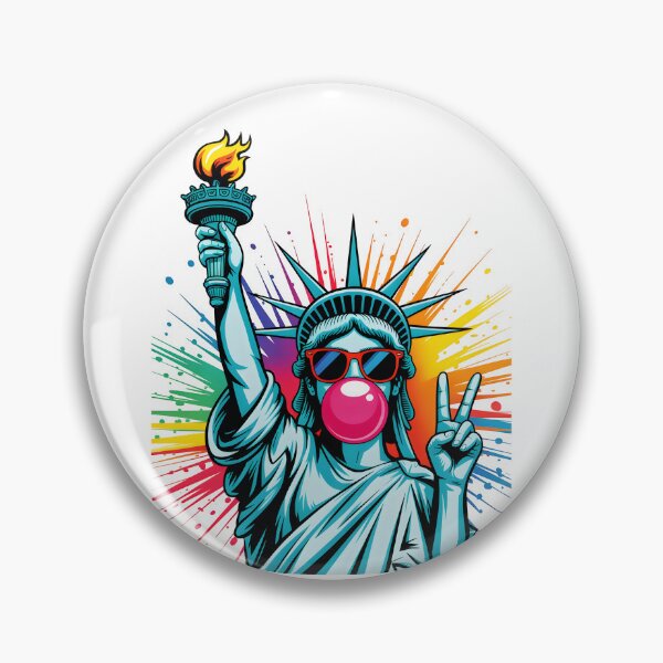 Item preview, Statue of Liberty chewing gum designed and sold by BuxomBabe21.