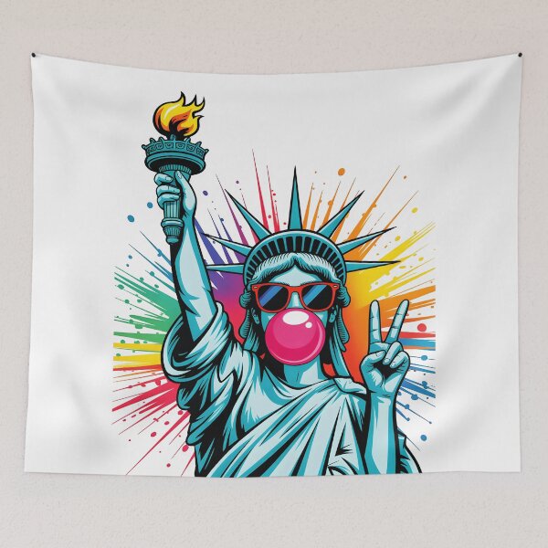 Item preview, Statue of Liberty chewing gum designed and sold by BuxomBabe21.