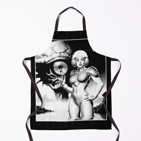 Item preview, B&W space woman designed and sold by Wil2liam4 Designs.