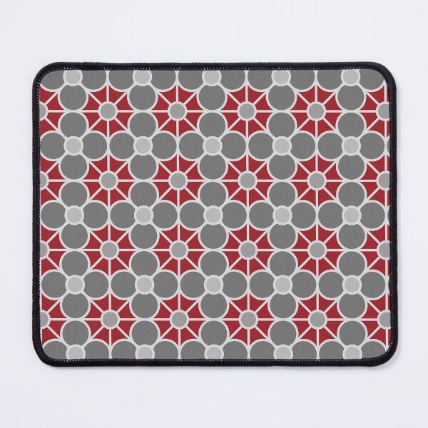 Item preview, Geometric Pattern: Plumeria: Winterberry designed and sold by Red Wolf.