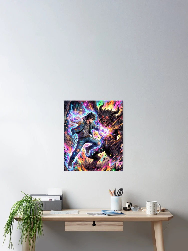 Thumbnail 2 of 3, Poster, World-Protecting Magic designed and sold by PP&RAINBOW SHOP.