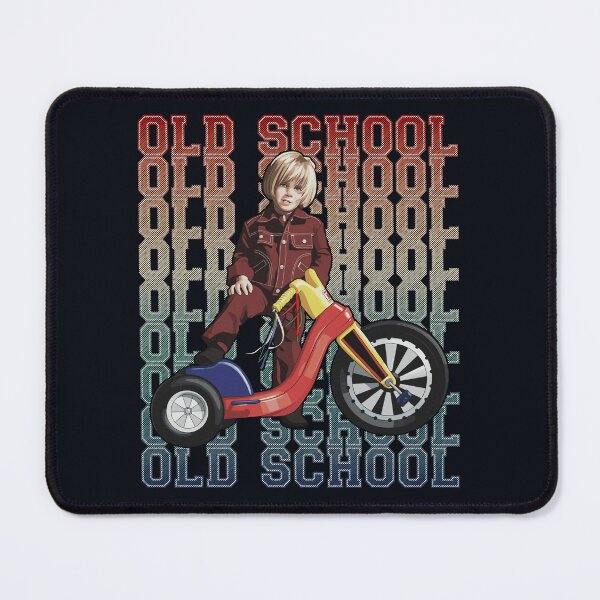 Item preview, OLD SCHOOL – vintage 70s kid on a big wheeled trike designed and sold by Wander X Design.