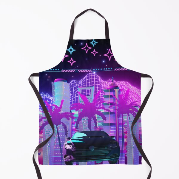 Item preview, Synthwave Drive Neon Cyberpunk City designed and sold by Side By Side Studio.