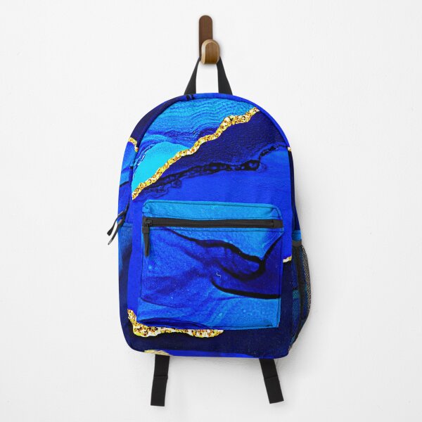Item preview, Royal Blue, Teal, And Aqua Marbled Art Designs designed and sold by DEC02.