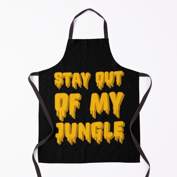 Item preview, Stay Out Of My Jungle Drip Typography designed and sold by DPlab.