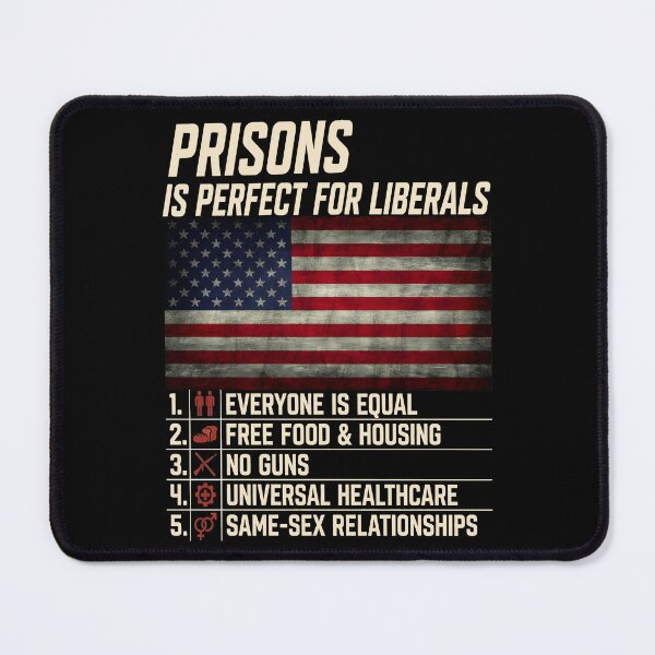 Item preview, Prison is Perfect for Liberals viral meme designed and sold by gear-posters.