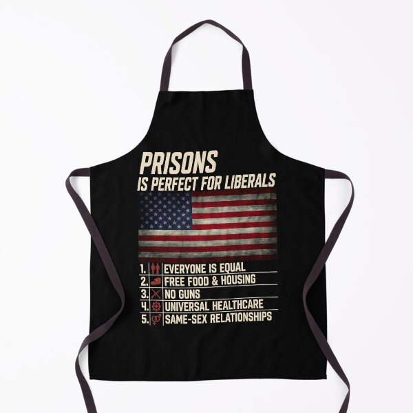 Item preview, Prison is Perfect for Liberals viral meme designed and sold by gear-posters.