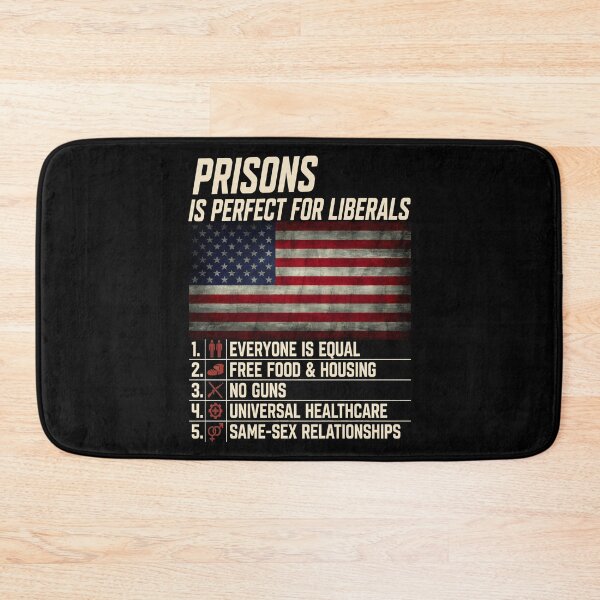 Item preview, Prison is Perfect for Liberals viral meme designed and sold by gear-posters.