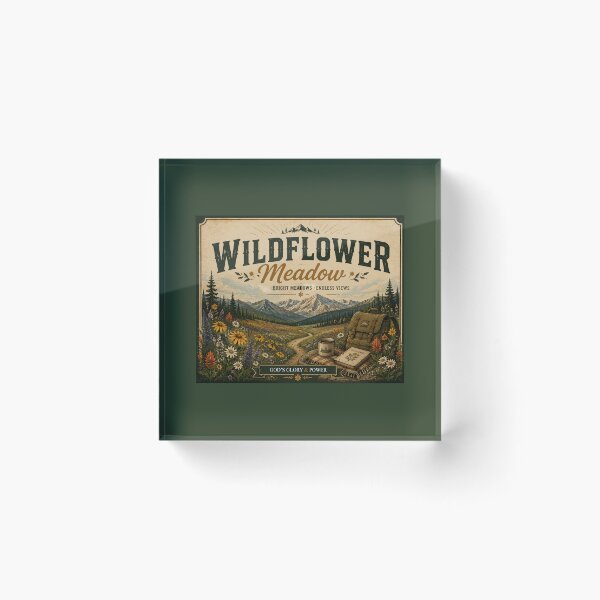 Item preview, Wildflower meadow - God's creation designed and sold by NaphDesigns.