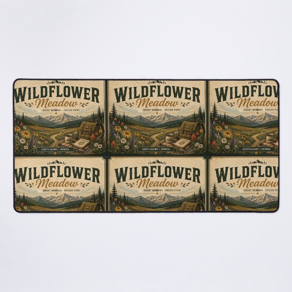 Item preview, Wildflower meadow - God's creation designed and sold by NaphDesigns.