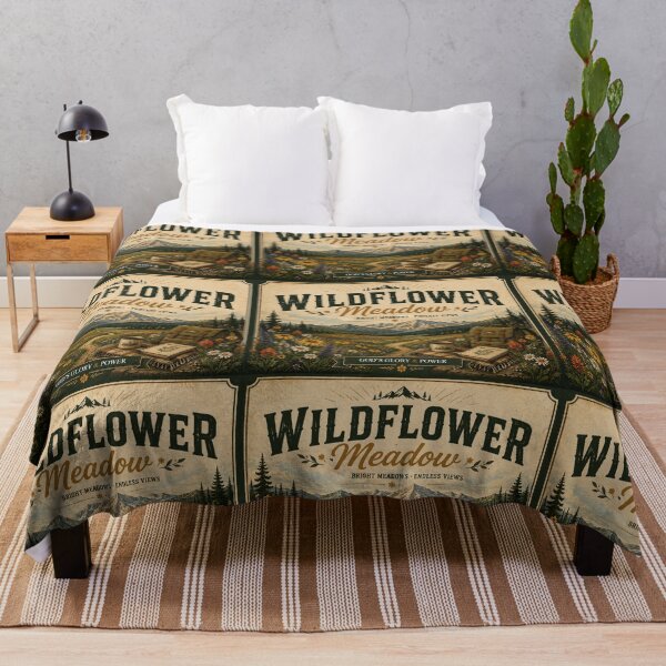 Item preview, Wildflower meadow - God's creation designed and sold by NaphDesigns.