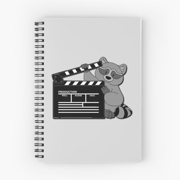 Item preview, Raccoon w/ Film Slate designed and sold by DevinCoonsMerch.